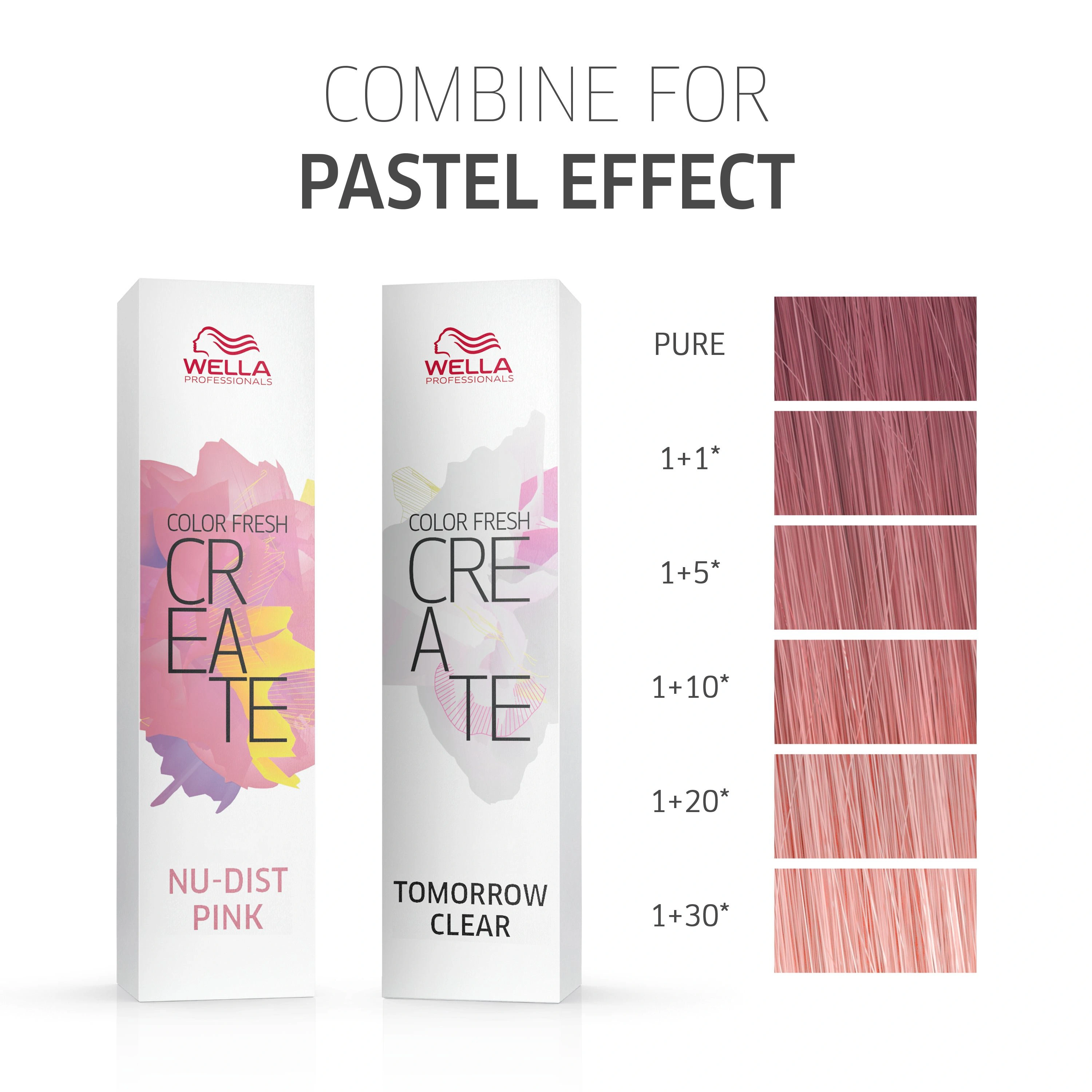 Wella Color Fresh Create Nu-Dist Pink Hajfesték 60ml főképe